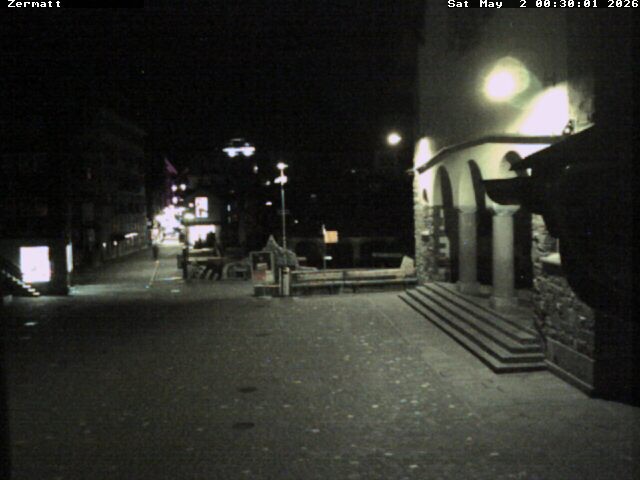 Archived image Webcam Zermatt Village