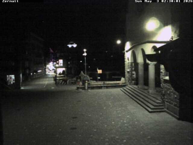 Archived image Webcam Zermatt Village