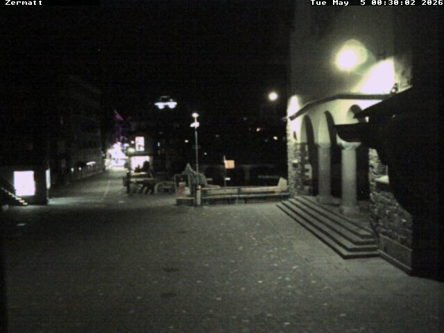 Archived image Webcam Zermatt Village