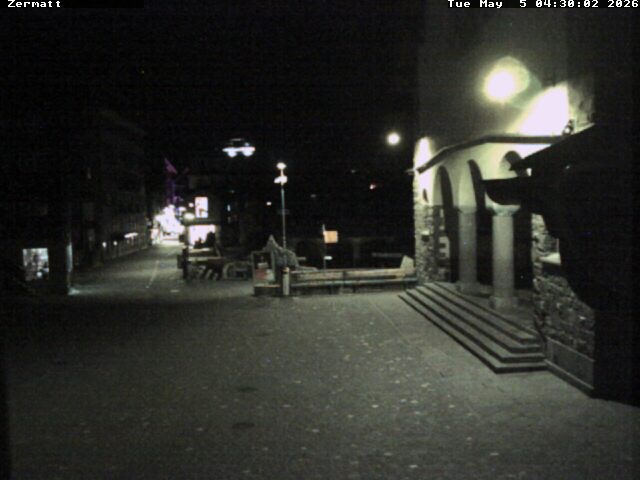 Archived image Webcam Zermatt Village