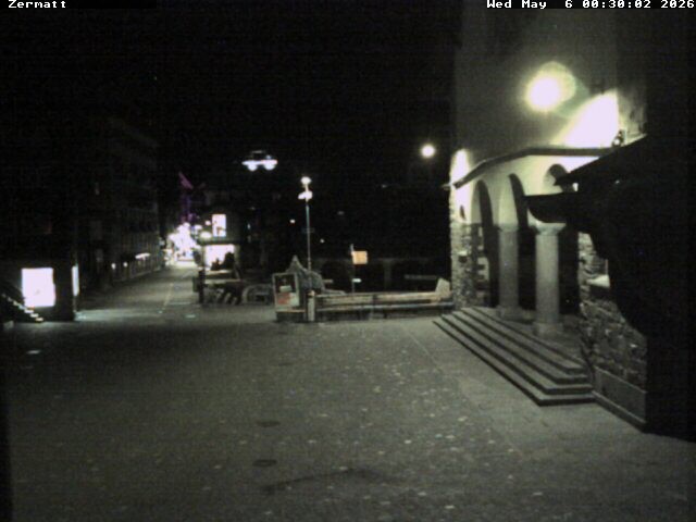 Archiv Foto Webcam Gemeindehaus Zermatt