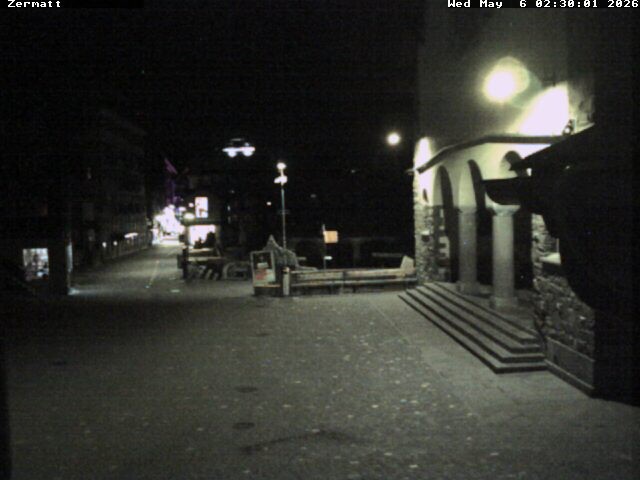 Archiv Foto Webcam Gemeindehaus Zermatt