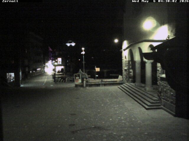 Archiv Foto Webcam Gemeindehaus Zermatt