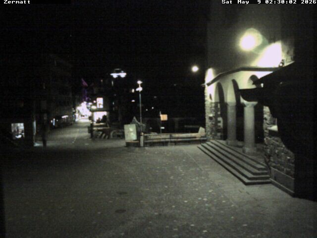 Archiv Foto Webcam Gemeindehaus Zermatt