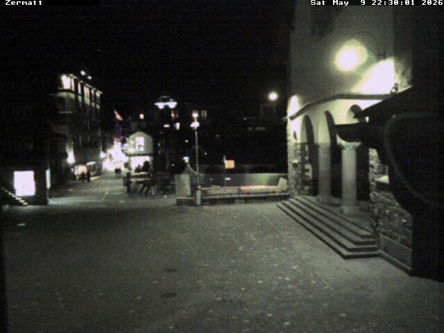 Archiv Foto Webcam Gemeindehaus Zermatt