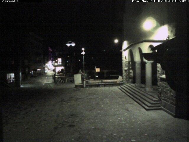 Archiv Foto Webcam Gemeindehaus Zermatt