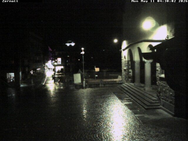 Archiv Foto Webcam Gemeindehaus Zermatt