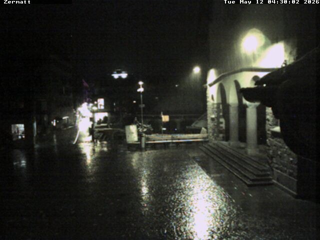 Archived image Webcam Zermatt Village