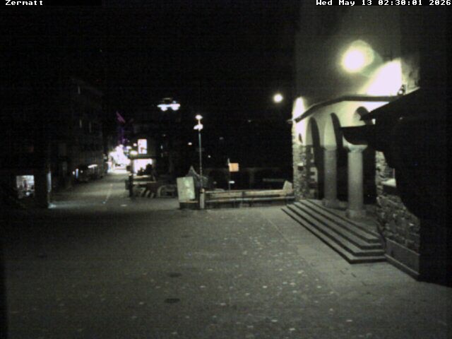 Archiv Foto Webcam Gemeindehaus Zermatt
