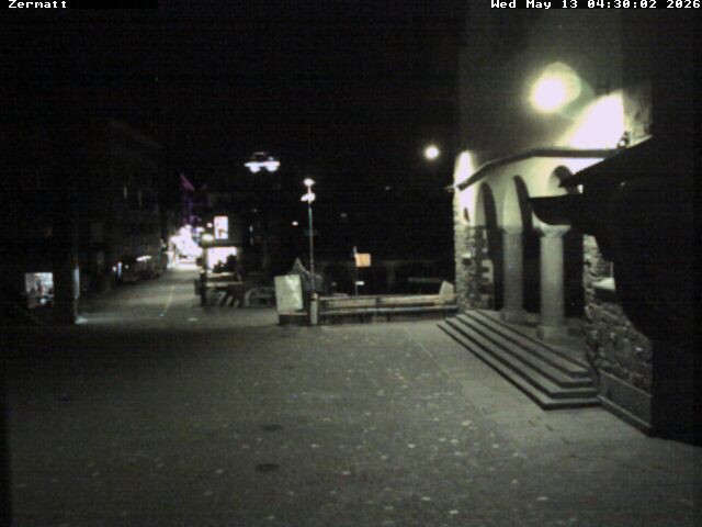 Archiv Foto Webcam Gemeindehaus Zermatt