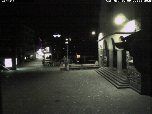 Archived image Webcam Zermatt Village