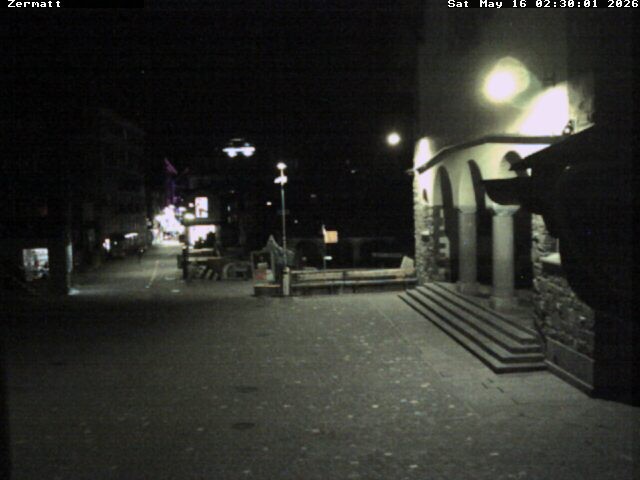 Archived image Webcam Zermatt Village