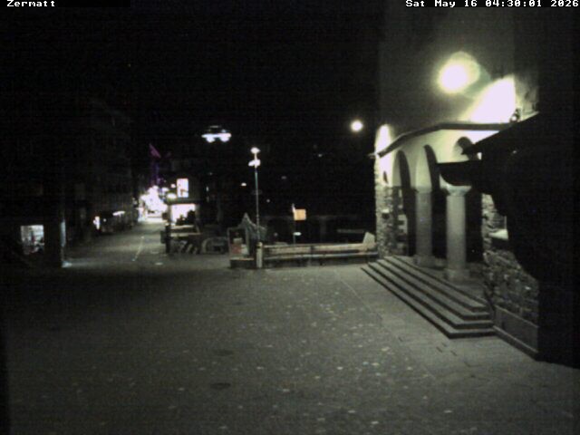 Archived image Webcam Zermatt Village