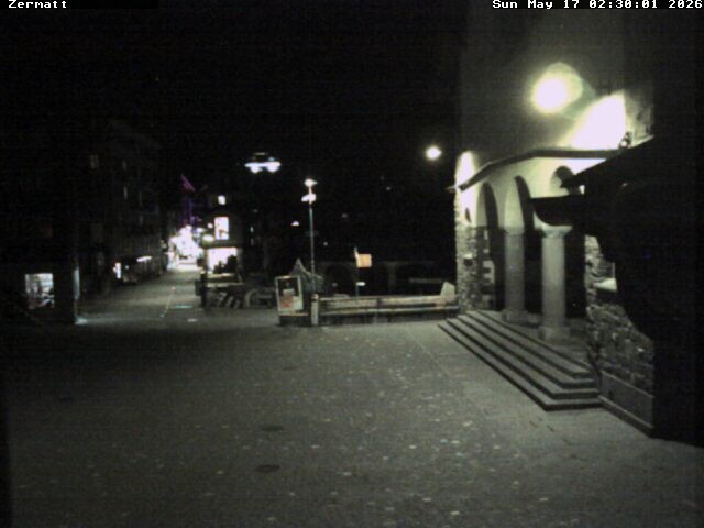 Archiv Foto Webcam Gemeindehaus Zermatt