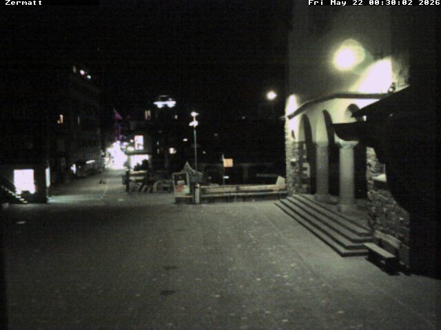Archived image Webcam Zermatt Village