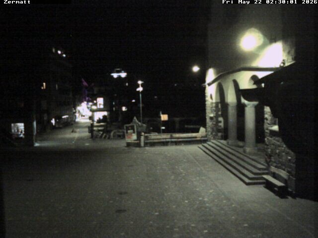 Archived image Webcam Zermatt Village