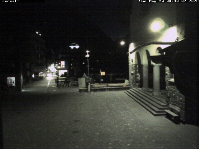 Archiv Foto Webcam Gemeindehaus Zermatt