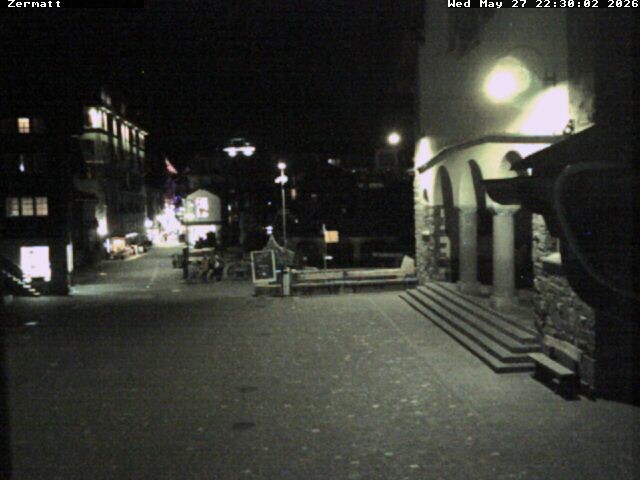 Archiv Foto Webcam Gemeindehaus Zermatt