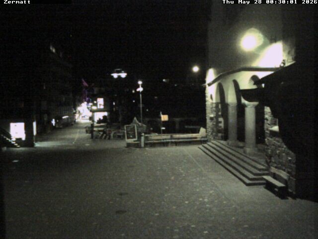 Archived image Webcam Zermatt Village