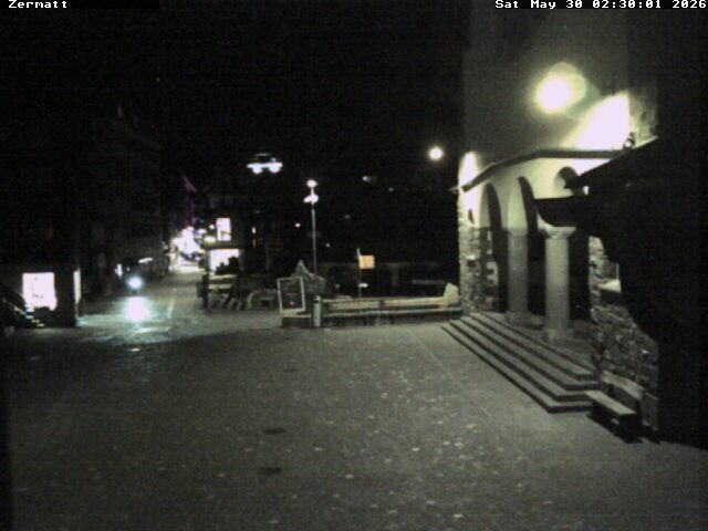 Archiv Foto Webcam Gemeindehaus Zermatt