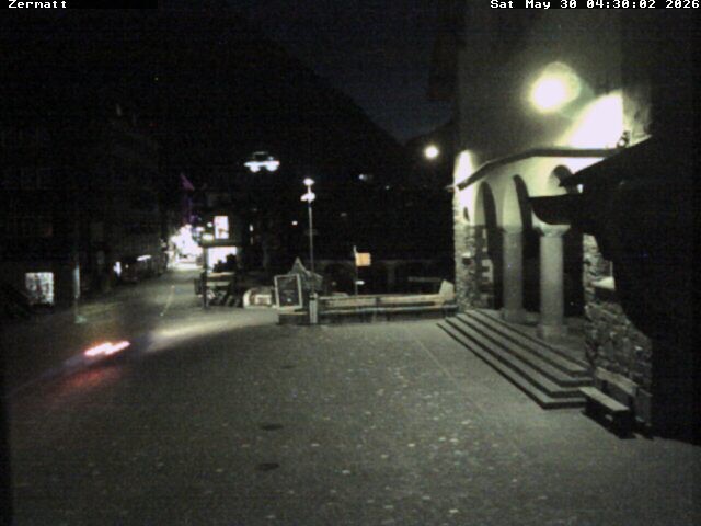 Archiv Foto Webcam Gemeindehaus Zermatt
