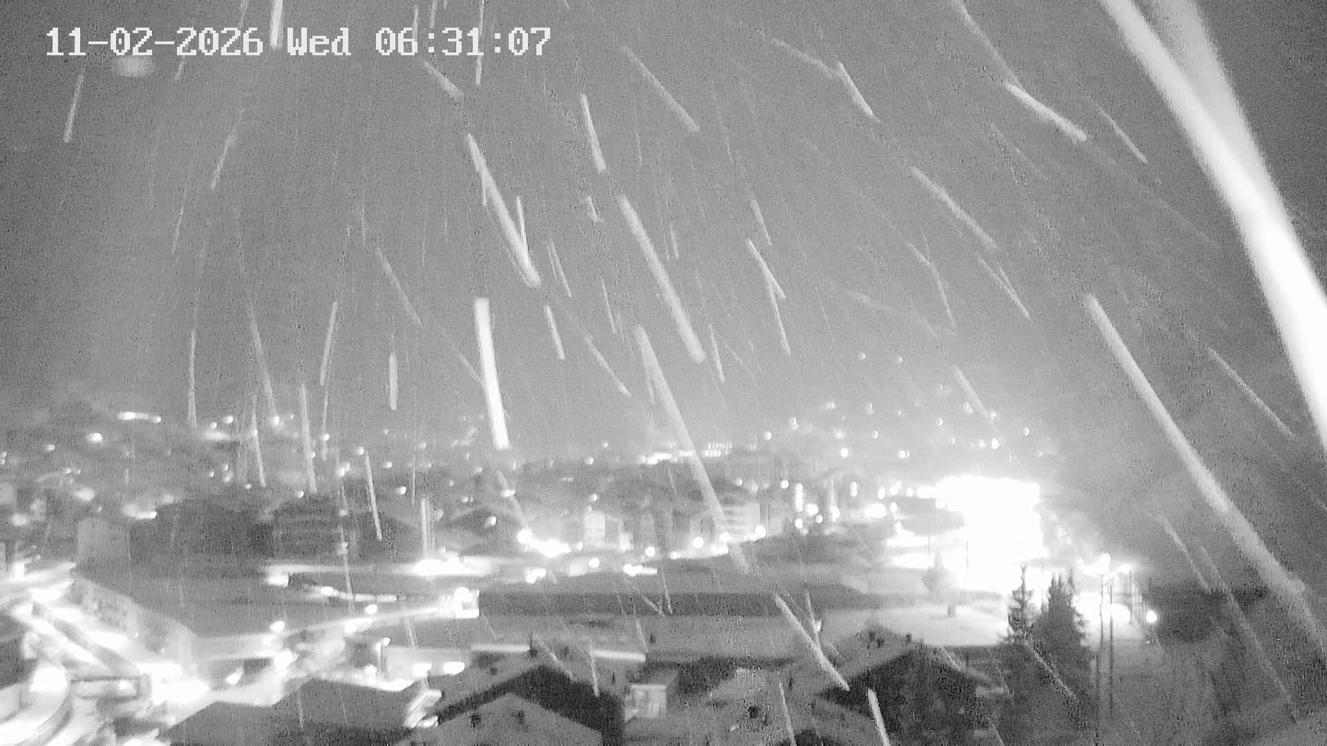 Archiv Foto Webcam Zermatt: Blick auf das Dorf