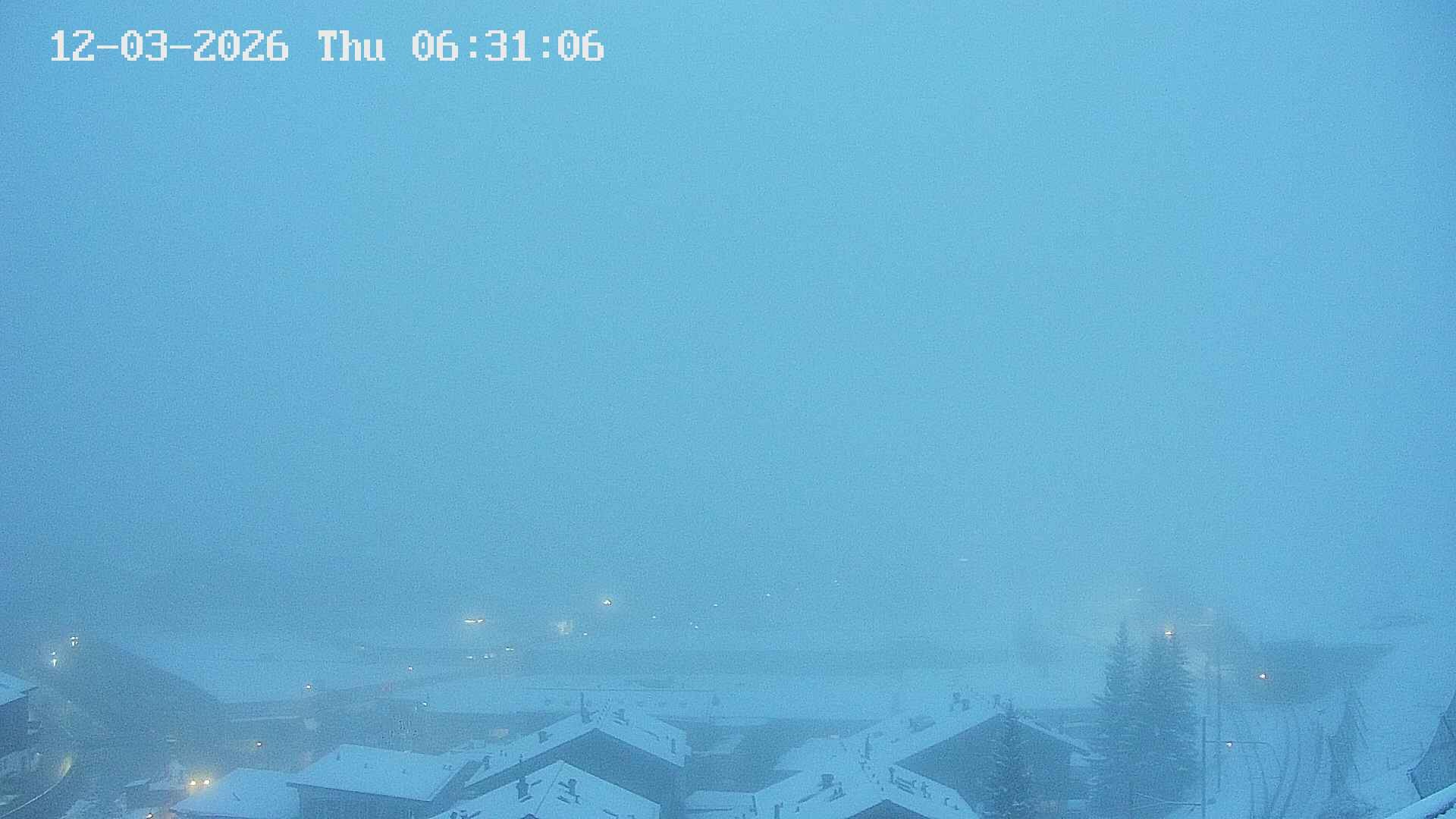 Archiv Foto Webcam Zermatt: Blick auf das Dorf