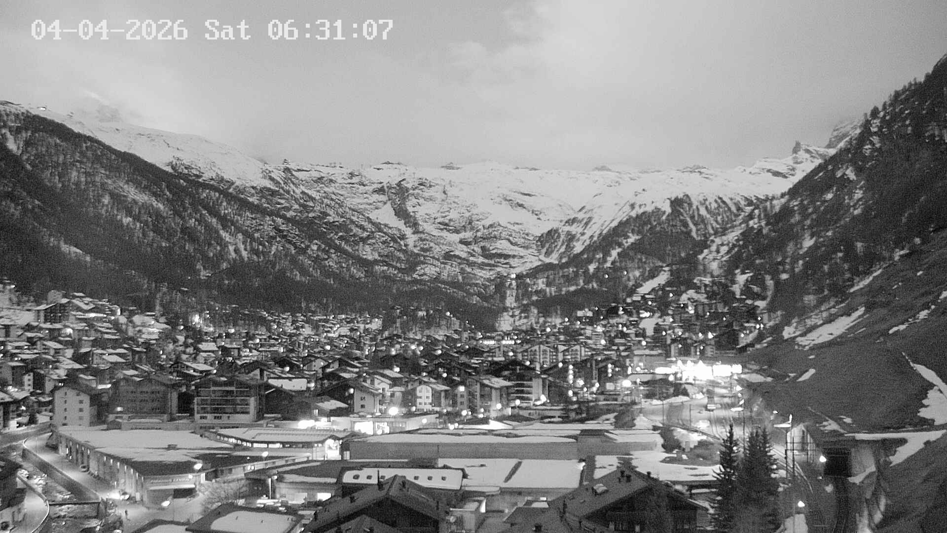 Archived image Webcam Zermatt - Spiss