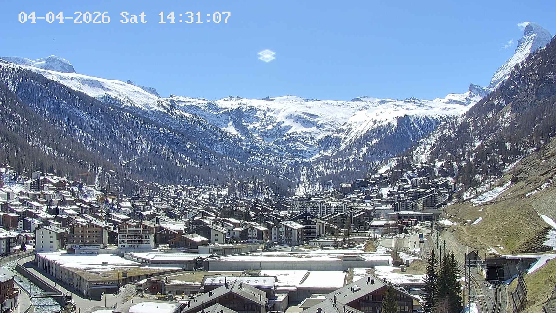 Archived image Webcam Zermatt - Spiss