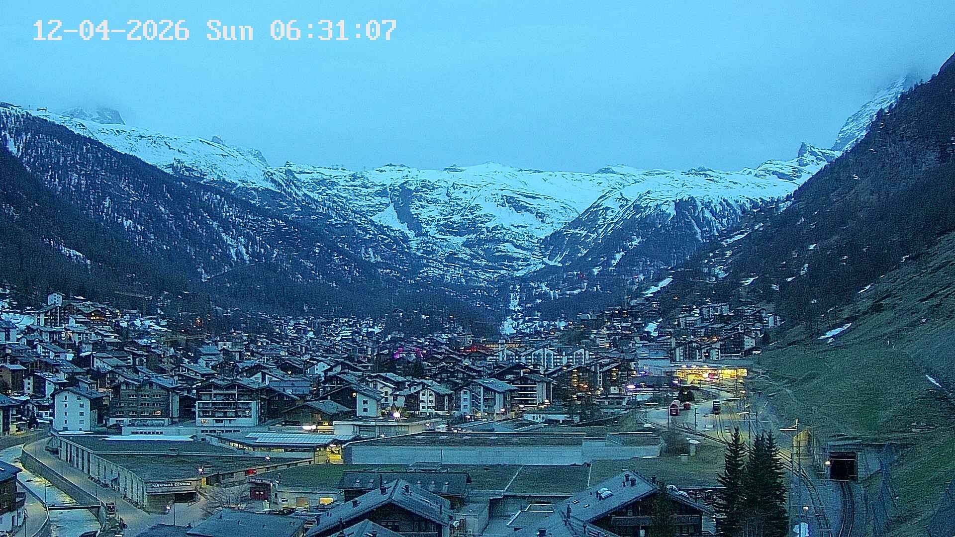 Archived image Webcam Zermatt - Spiss