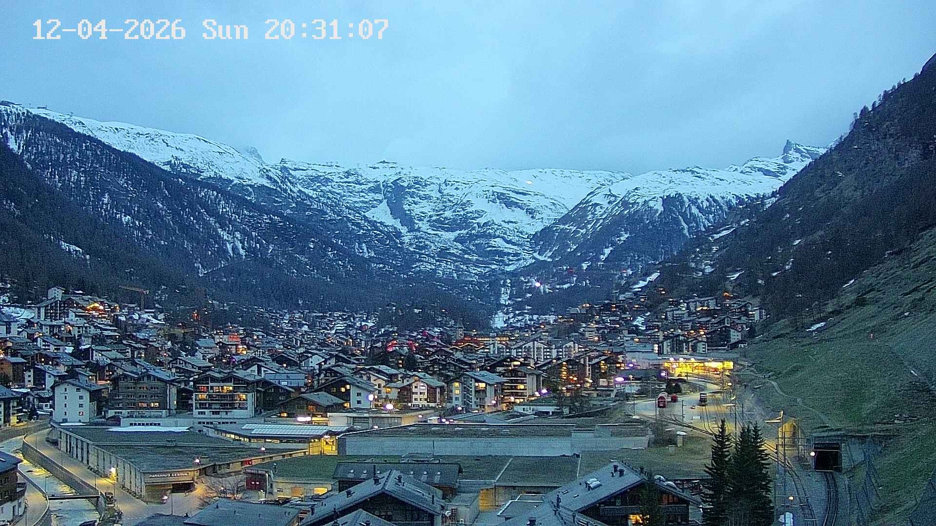 Archived image Webcam Zermatt - Spiss