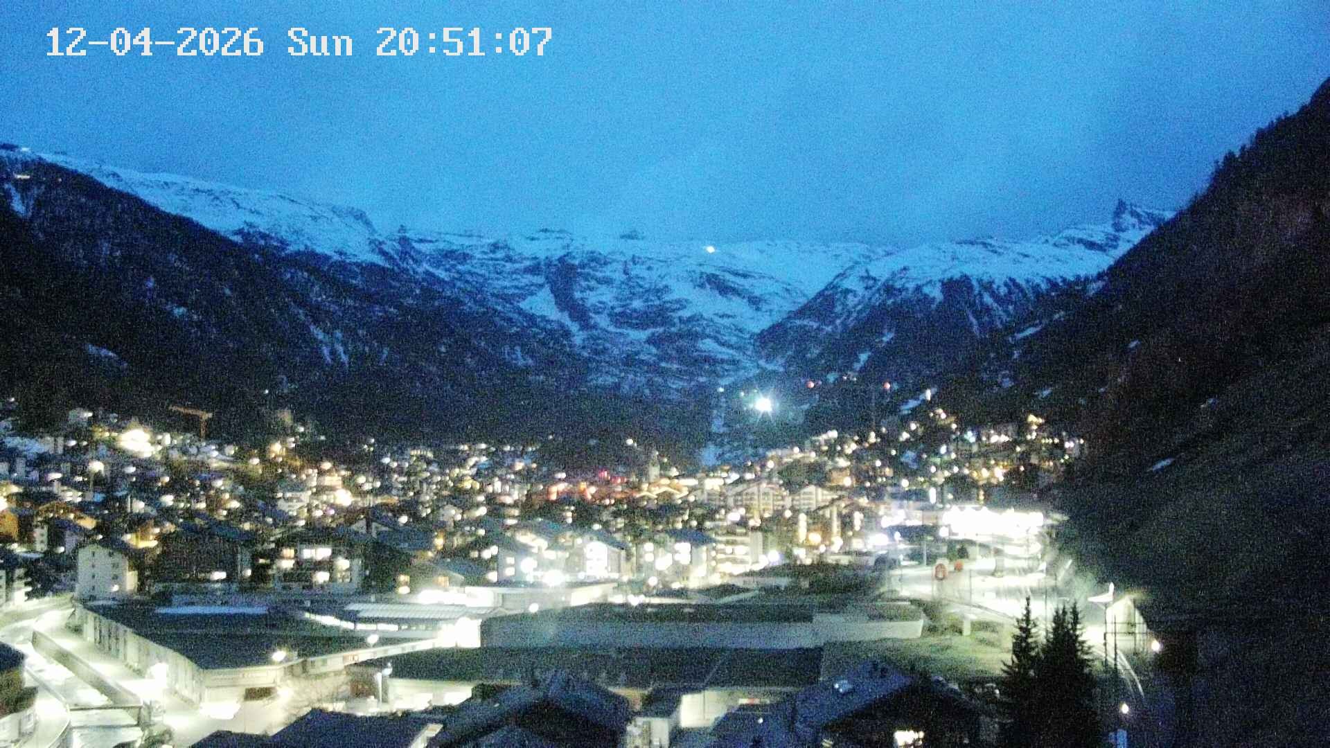 Archived image Webcam Zermatt - Spiss