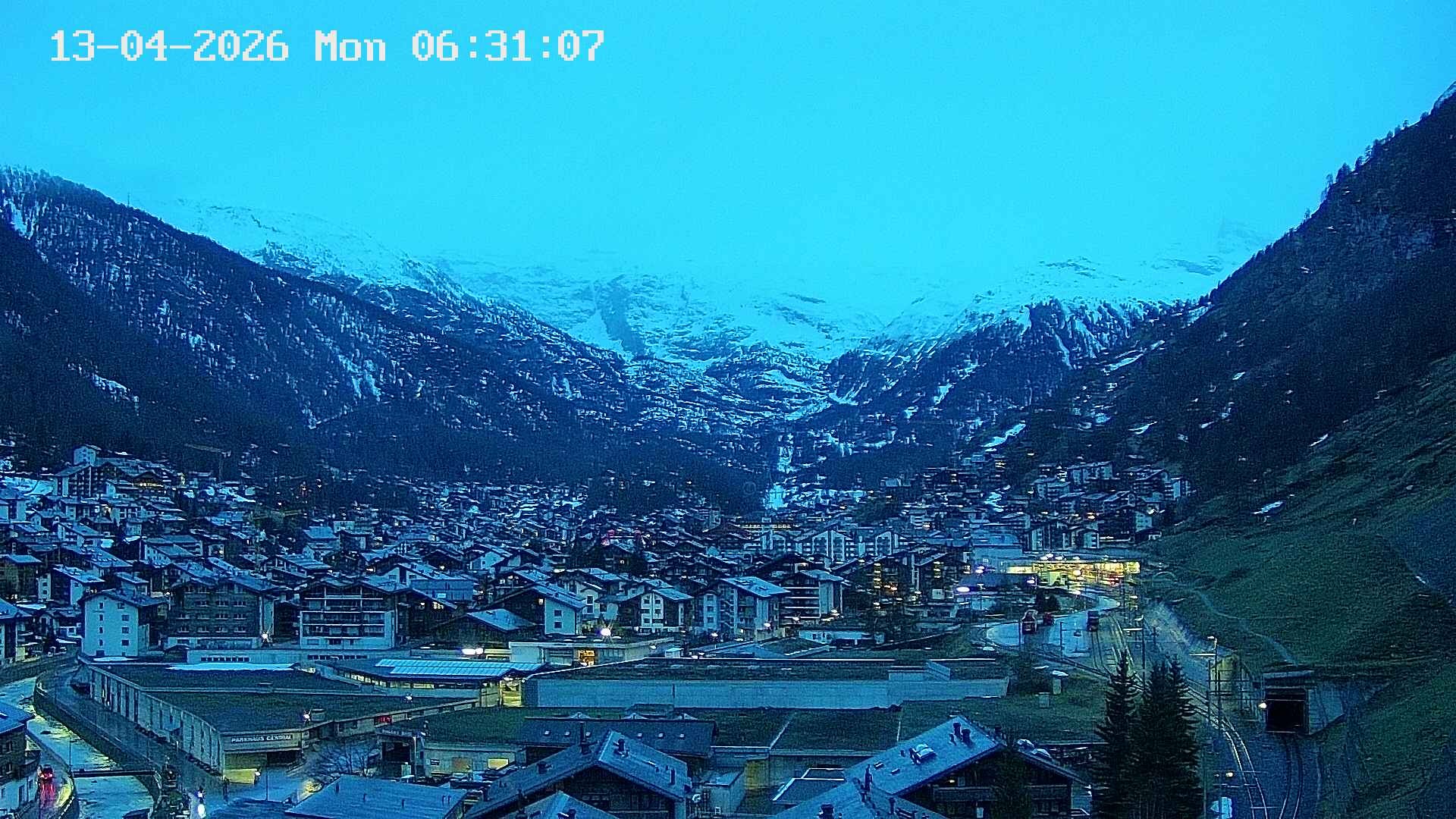 Archived image Webcam Zermatt - Spiss