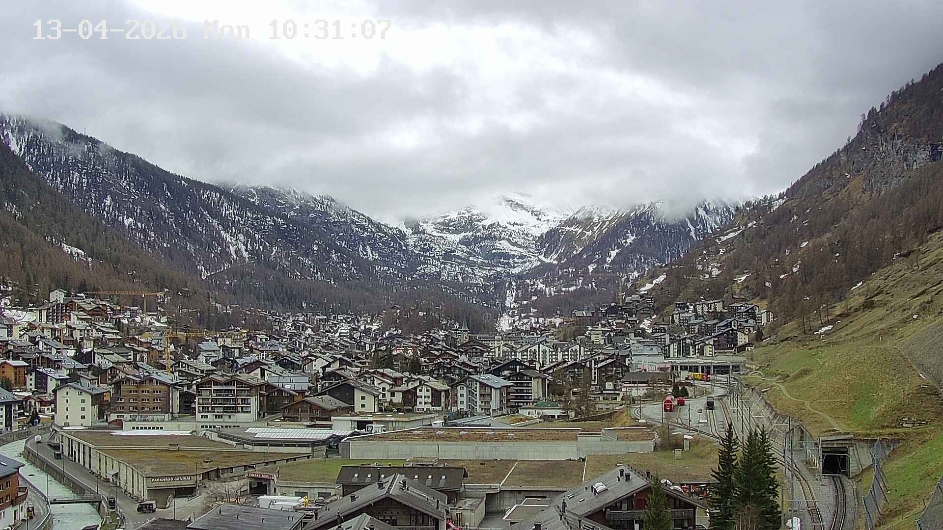 Archived image Webcam Zermatt - Spiss