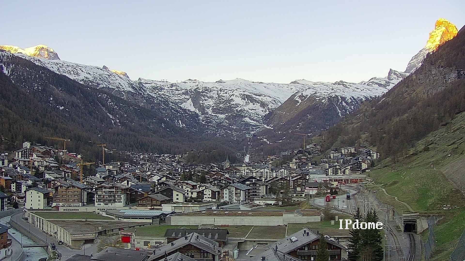 Archived image Webcam Zermatt - Spiss