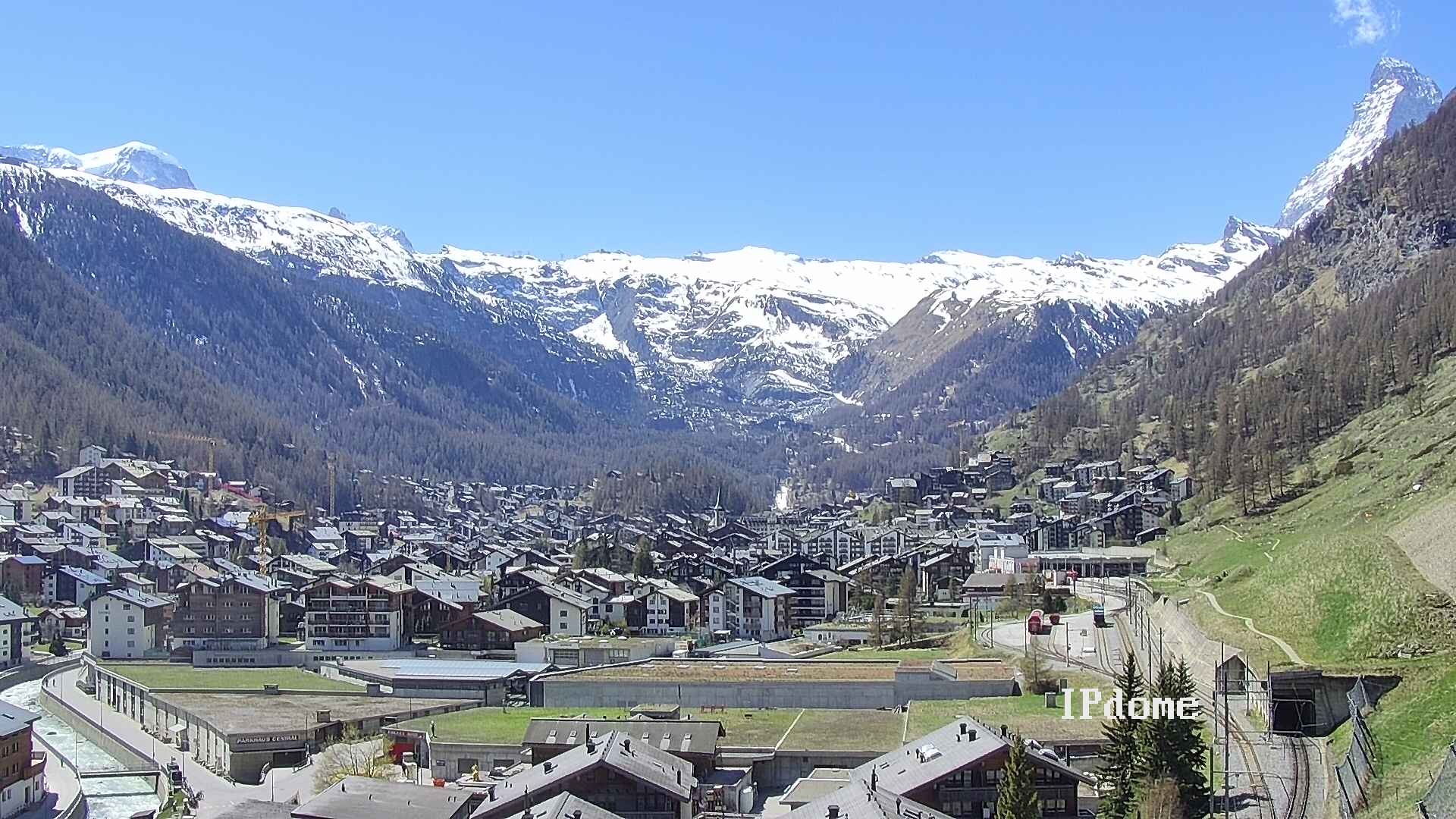 Archived image Webcam Zermatt - Spiss