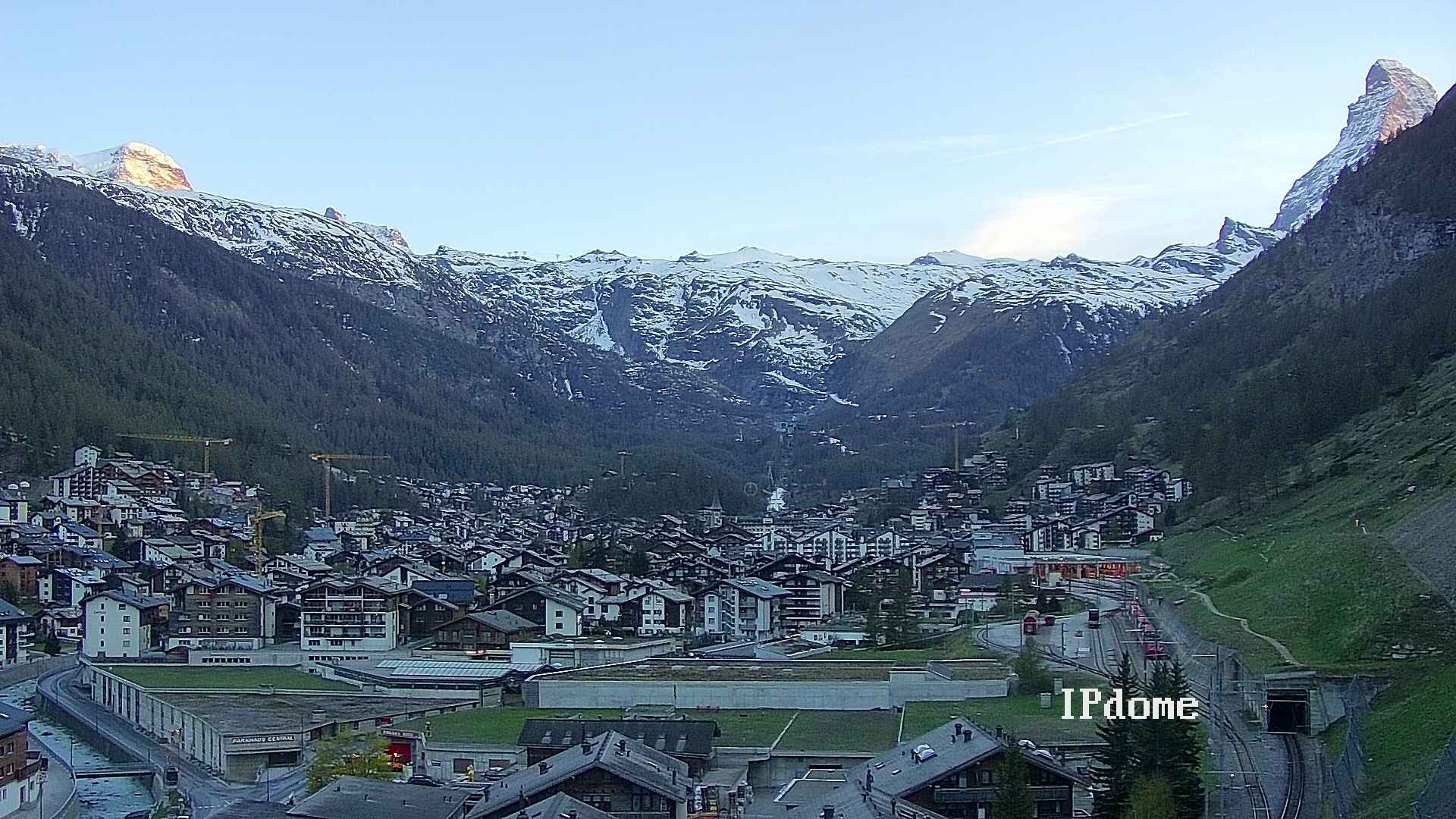 Archived image Webcam Zermatt - Spiss