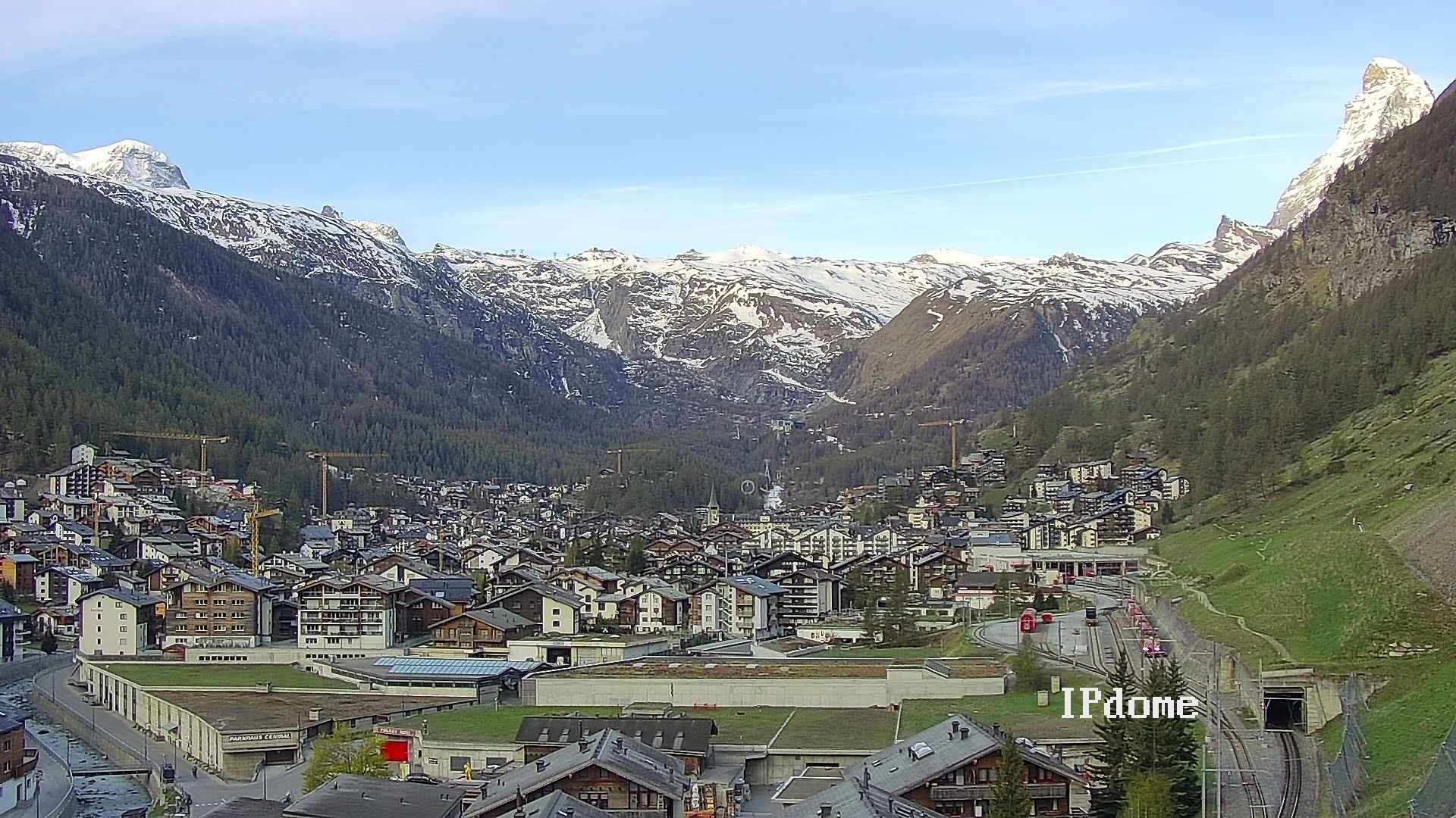 Archived image Webcam Zermatt - Spiss