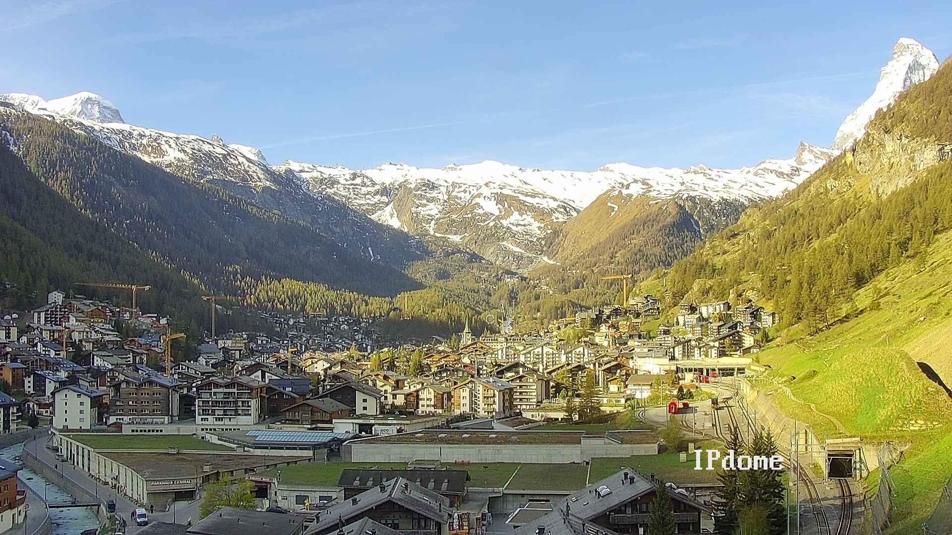 Archived image Webcam Zermatt - Spiss