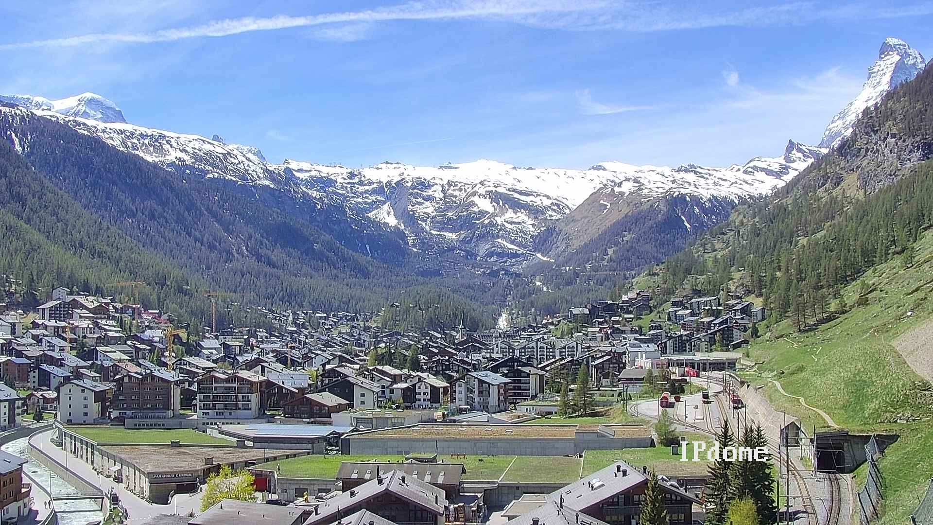 Archived image Webcam Zermatt - Spiss