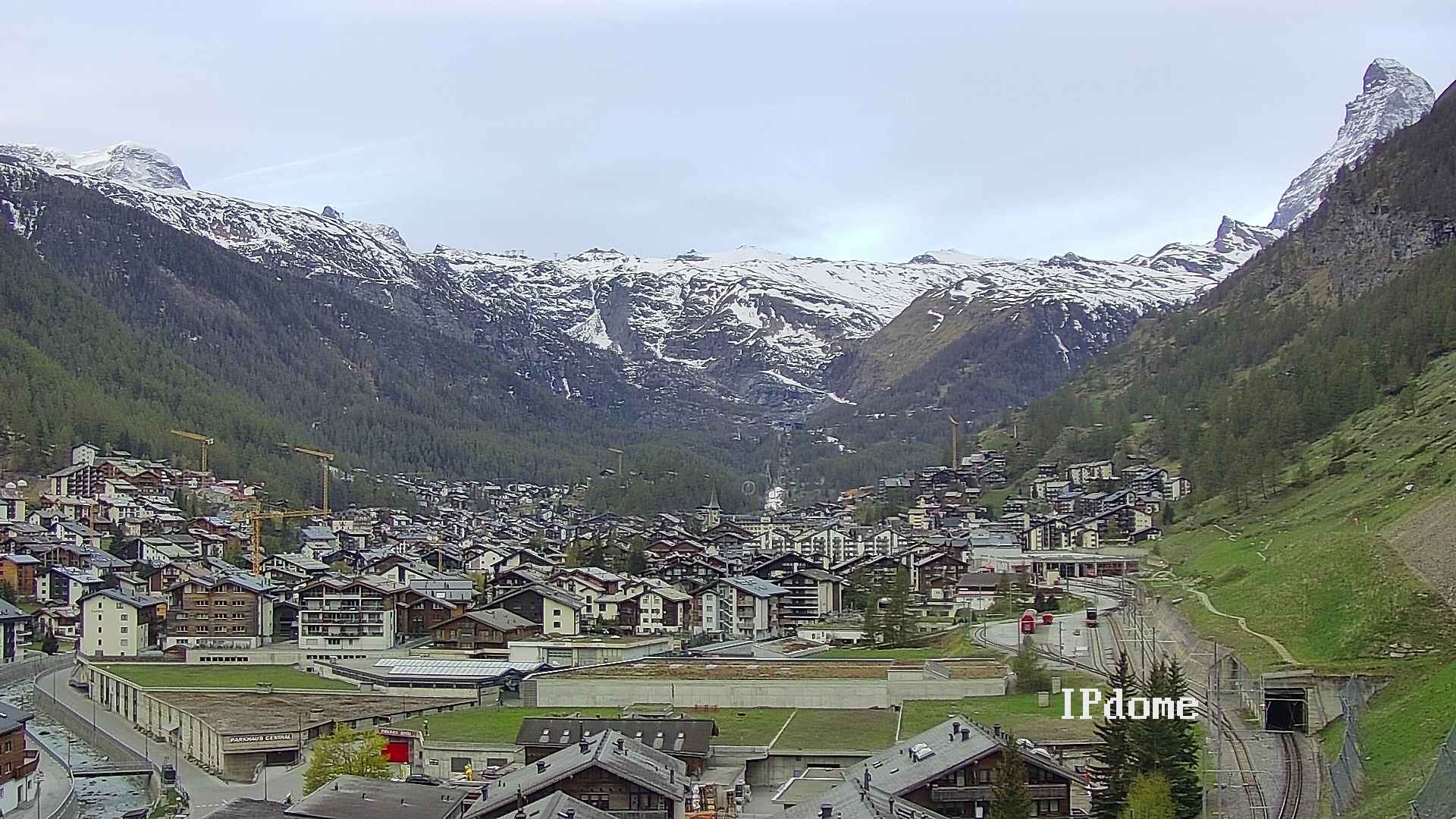 Archived image Webcam Zermatt - Spiss