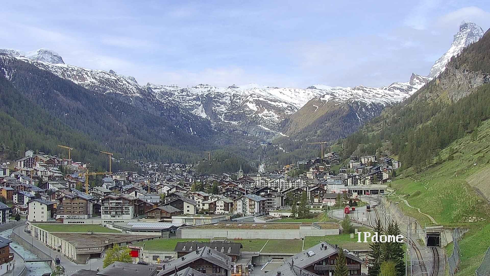 Archived image Webcam Zermatt - Spiss