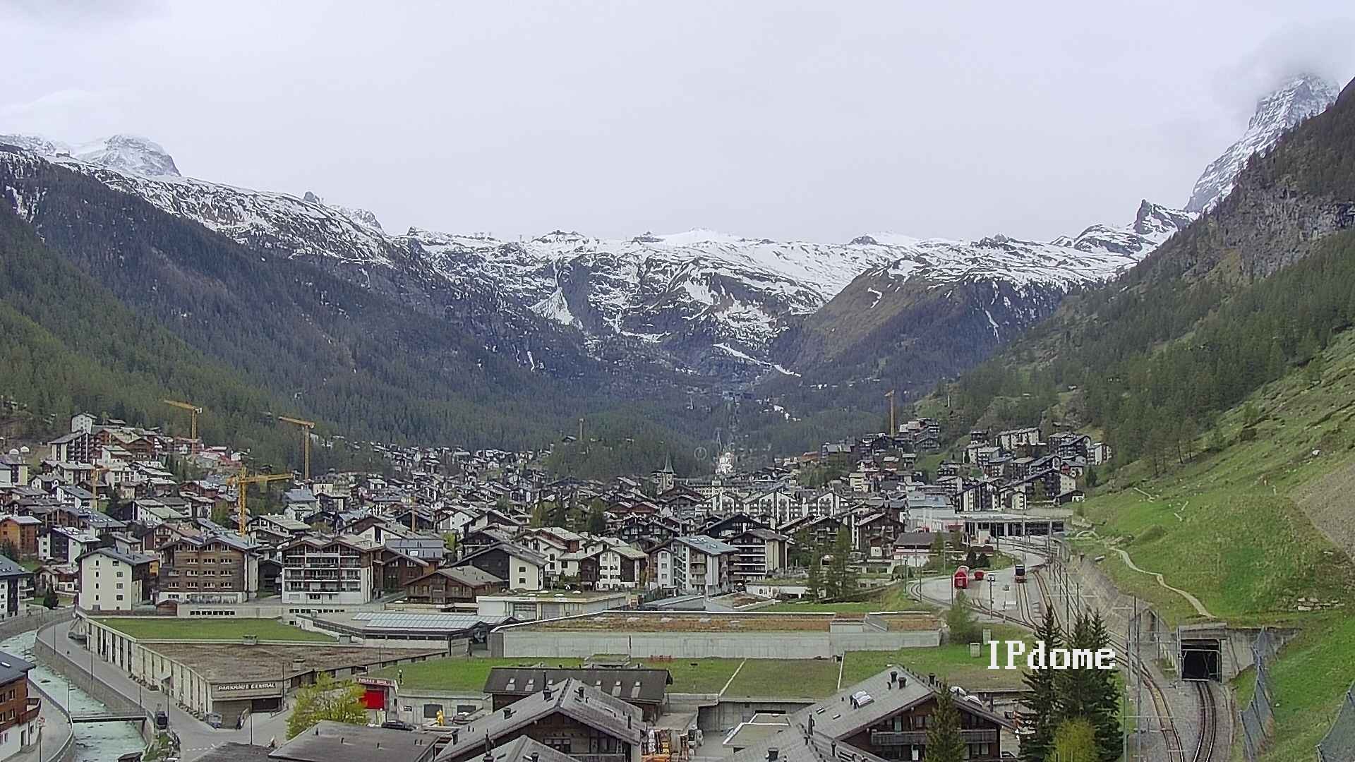 Archived image Webcam Zermatt - Spiss
