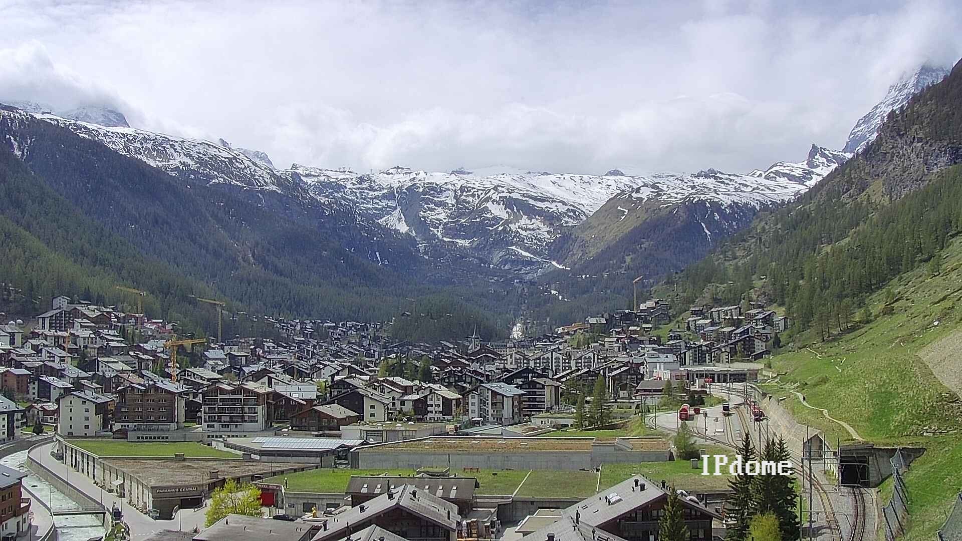 Archived image Webcam Zermatt - Spiss