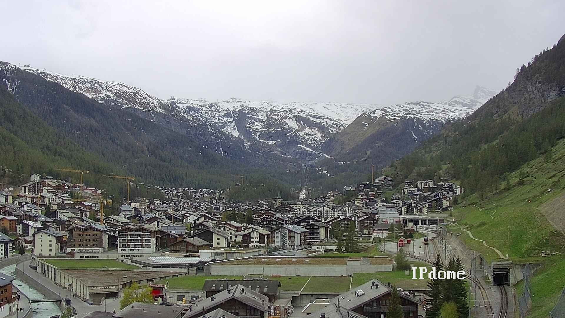 Archived image Webcam Zermatt - Spiss