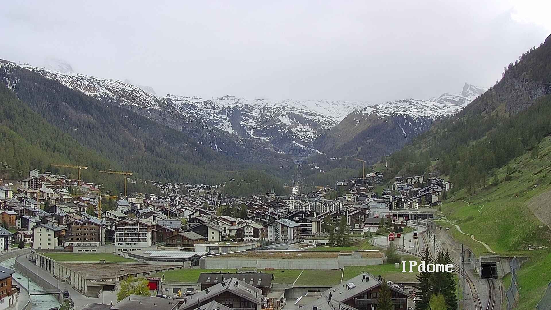 Archived image Webcam Zermatt - Spiss