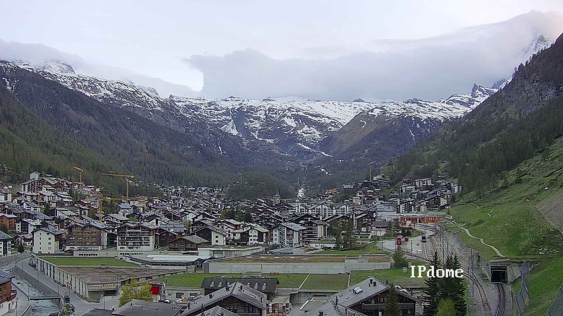 Archived image Webcam Zermatt - Spiss