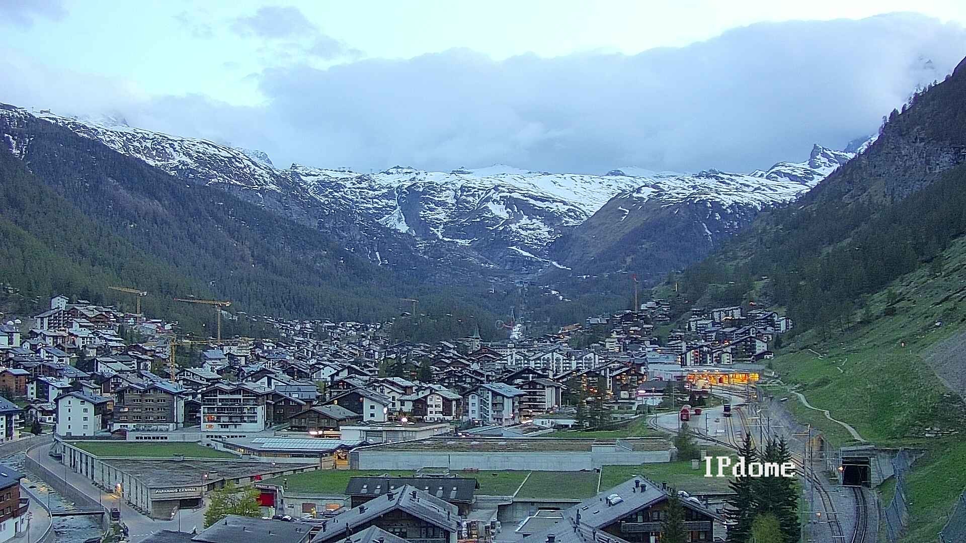 Archived image Webcam Zermatt - Spiss