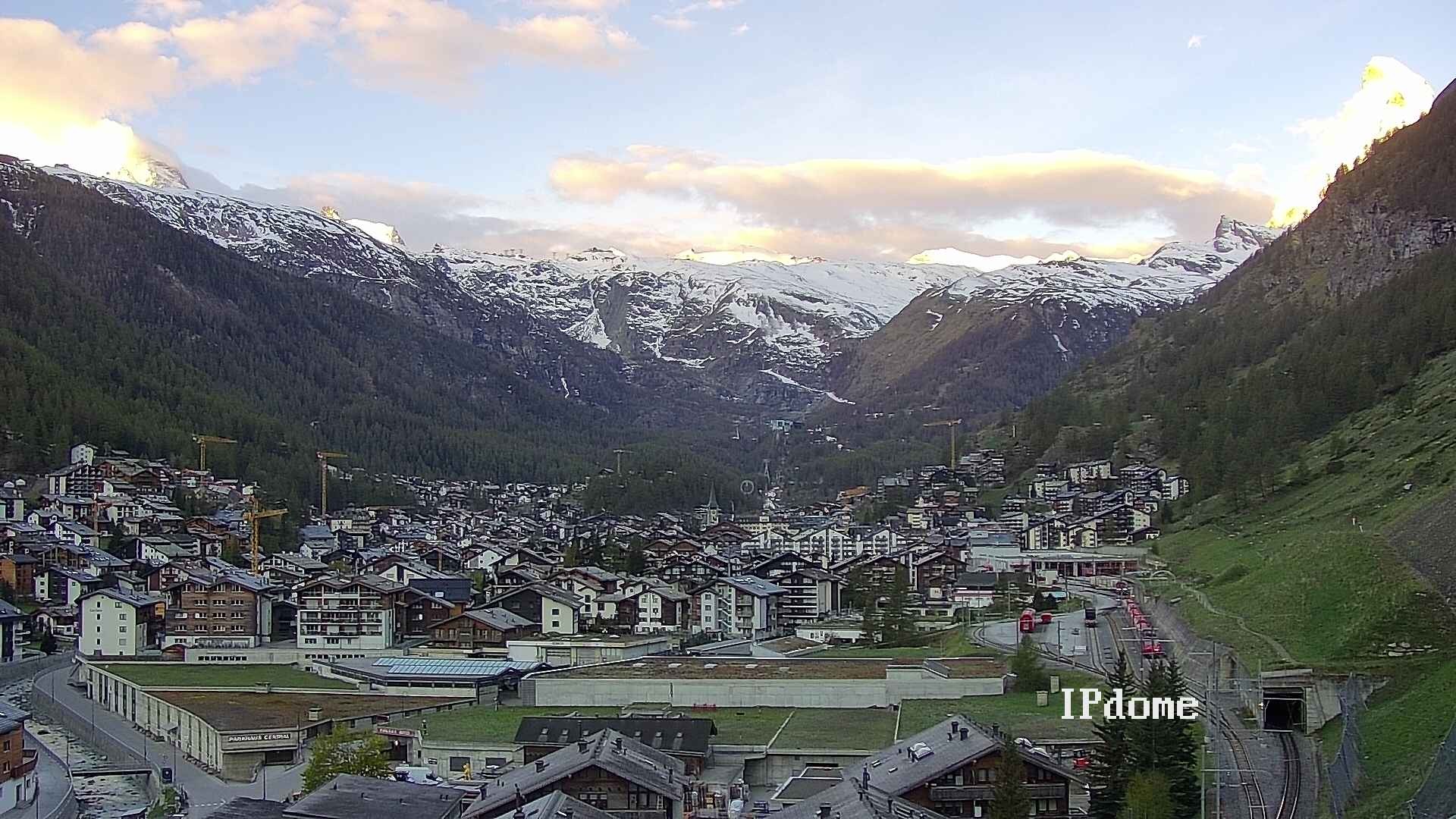 Archived image Webcam Zermatt - Spiss