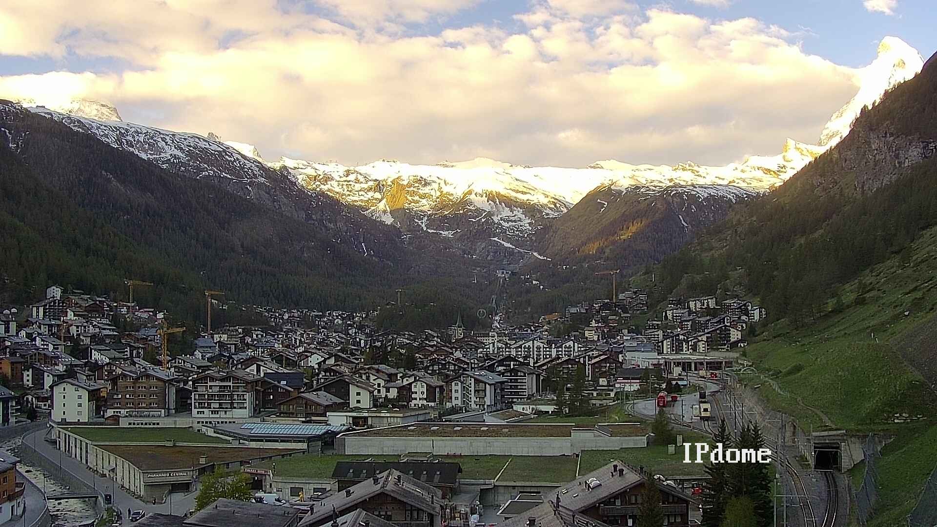 Archived image Webcam Zermatt - Spiss